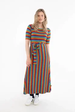 Daneflora Viscose Dress Warmglow