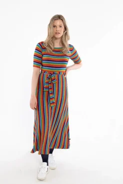 Daneflora Viscose Dress Warmglow