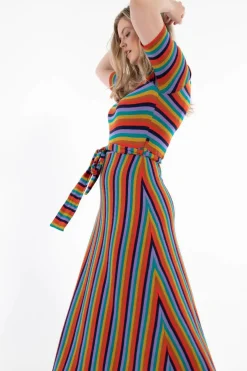 Daneflora Viscose Dress Warmglow
