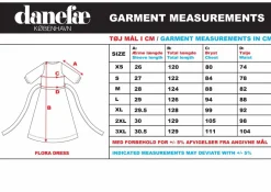 Daneflora Viscose Dress Warmglow