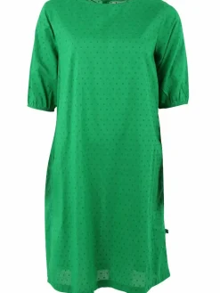 Danefresia Cotton Dot Dress Green