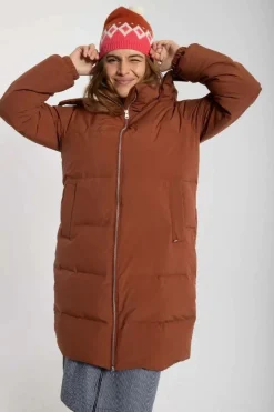 Daneget Down Winter Coat Beige Rose