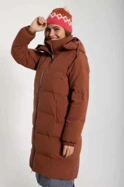 Daneget Down Winter Coat Beige Rose