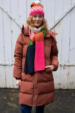 Daneget Down Winter Coat Beige Rose