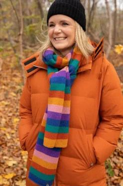 Daneget Down Winter Coat Rust