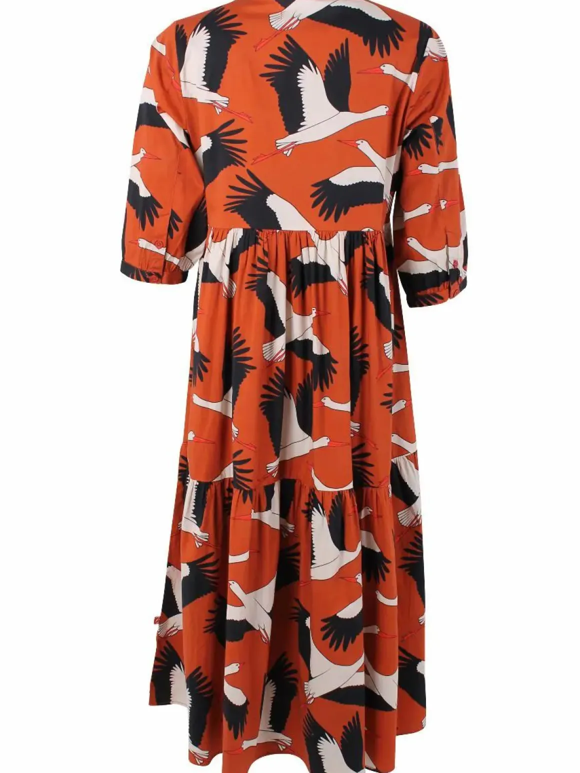 Danegoodie Dress Rust Big Stork