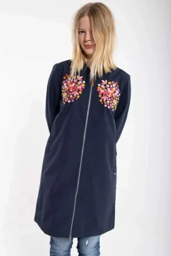 Danegudrun Jacket Navy Berry Emby