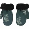 Danehandy Mittens Black Green/Light Beige Hemlock