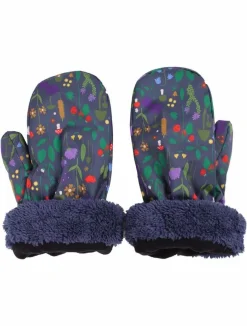 Danehandy Mittens Grey Marine Botanical