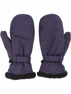 Danehandy Mittens Marine/Black/Redwine