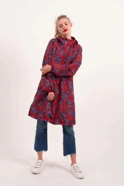 Danehelen Rainjacket Berrygood Blue