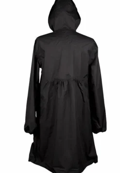 Danehelen Rainjacket Black (Black Zip)