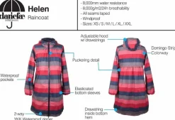 Danehelen Rainjacket Black (Black Zip)