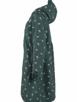 Danehelen Rainjacket Deep Forest Miniflower