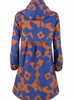 Danehelen Rainjacket Occer/Royal Blue Bloom Boom