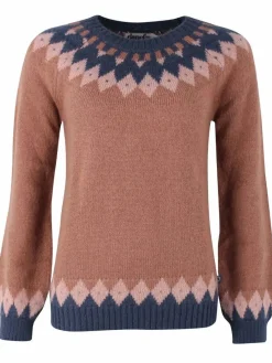 Danehot Stove Mohair Sweater Beige Rose/Powder Rose/Marine
