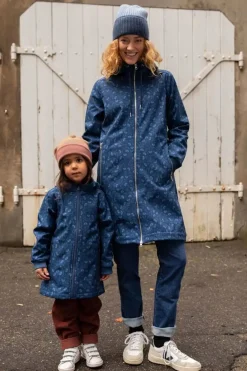 Danejane Softshell Marine Fleurie