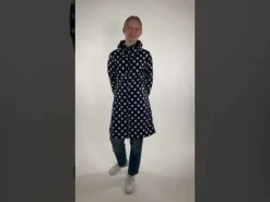 Danejane Softshell Navy/Offwhite Dots