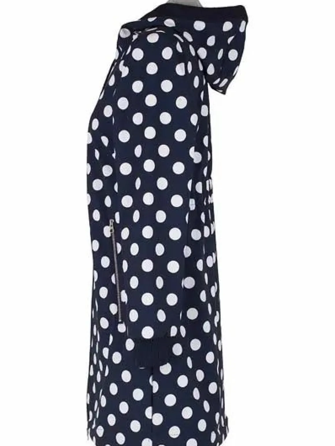 Danejane Softshell Navy/Offwhite Dots