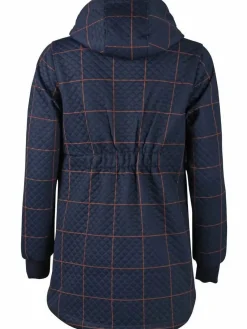 Danejohanne Thermo Anorak Navy/Occer Large Plaid