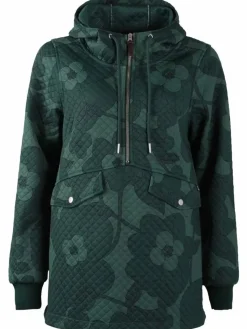 Danejohanne Thermo Anorak Dark Khaki/Rover Khaki Boom Bloom