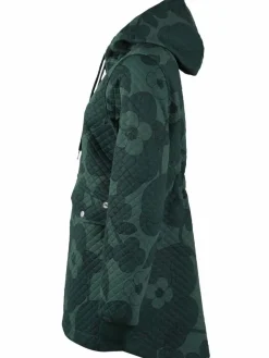 Danejohanne Thermo Anorak Dark Khaki/Rover Khaki Boom Bloom