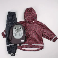 Danekarl Rain Set Dark Navy Fleurie