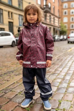 Danekarl Winter Rain Set Dark Navy Fleurie