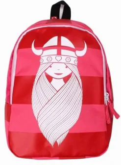 Danekiddo Backpack Boldpink/Deep Red Freja