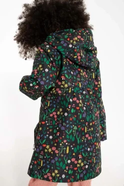 Danekirstine Midseason Jacket Black Botanical