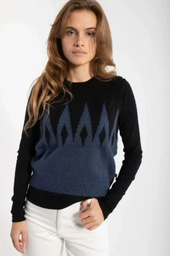 Daneklaksvik Icicles Vest Black/Marine