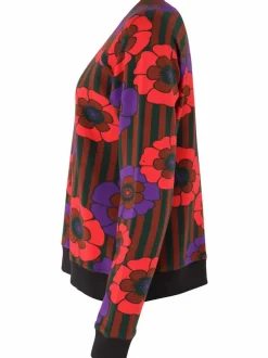 Daneklausen Moleton Sweat Rust/Viola Power Flower