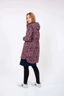 Danelaura Softshell Dark Bordeaux/Chalk