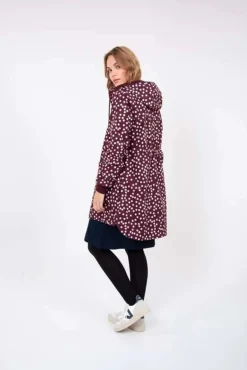 Danelaura Softshell Dark Bordeaux/Chalk