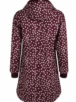 Danelaura Softshell Dark Bordeaux/Chalk