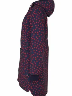 Danelaura Softshell Navy/Red Fundots