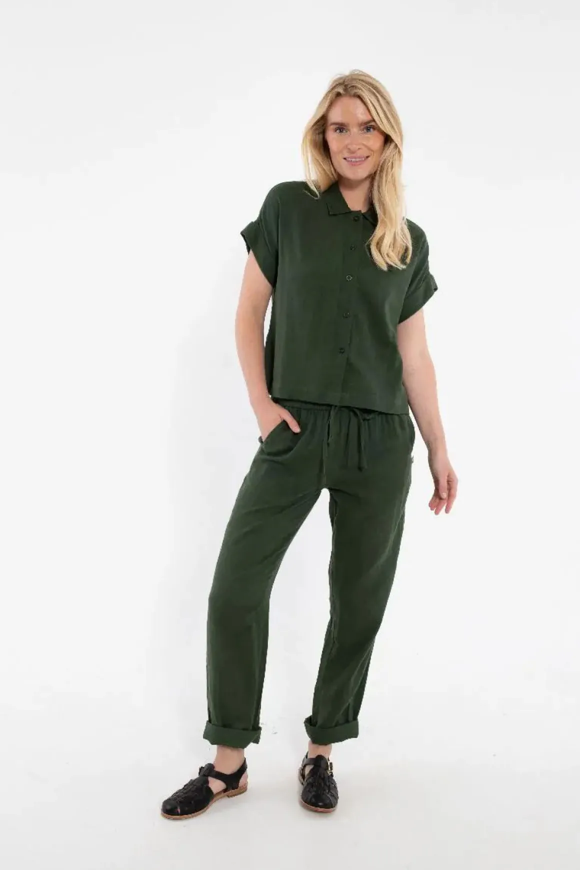 Danelena Cloth Shirt Dk Army