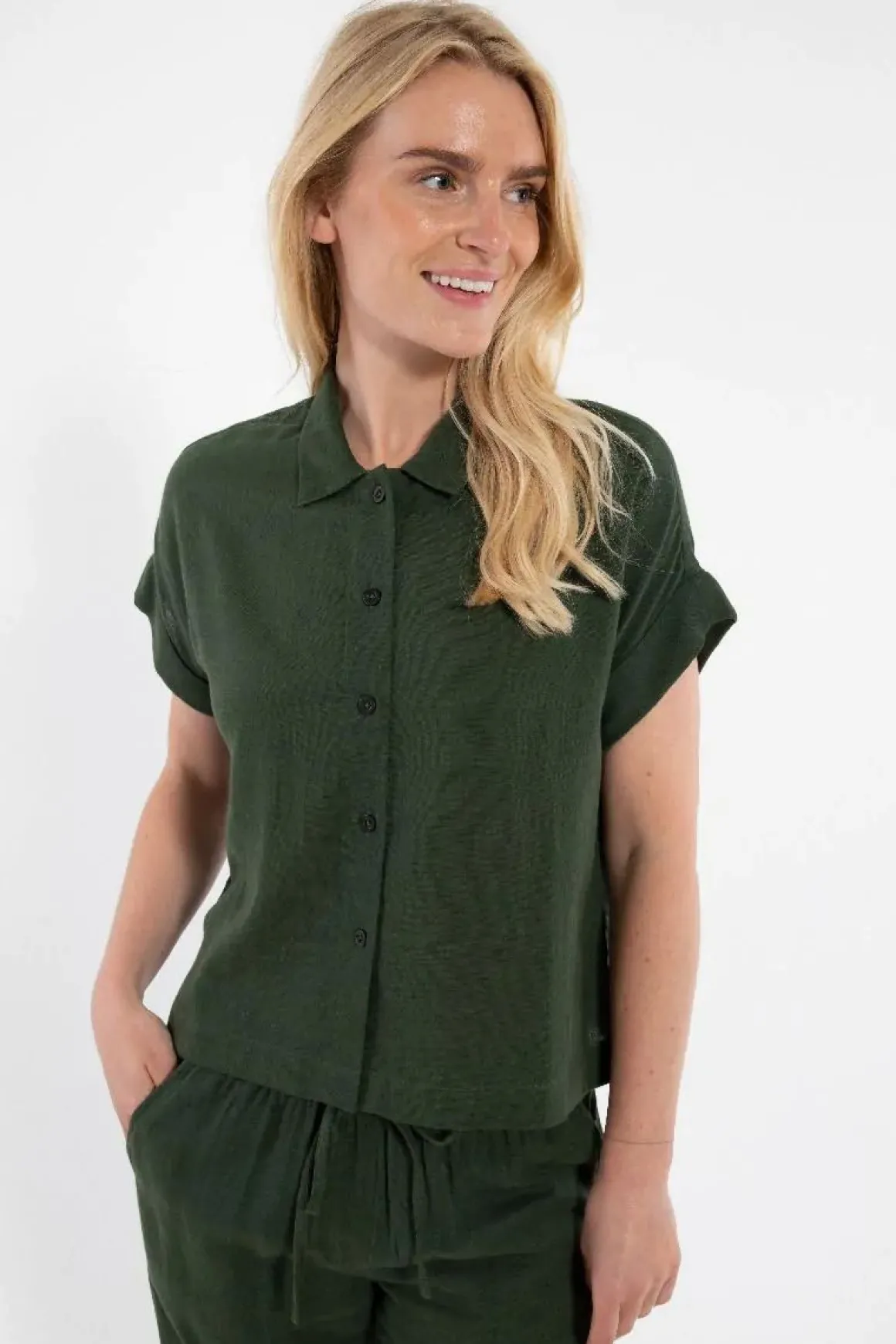 Danelena Cloth Shirt Dk Army