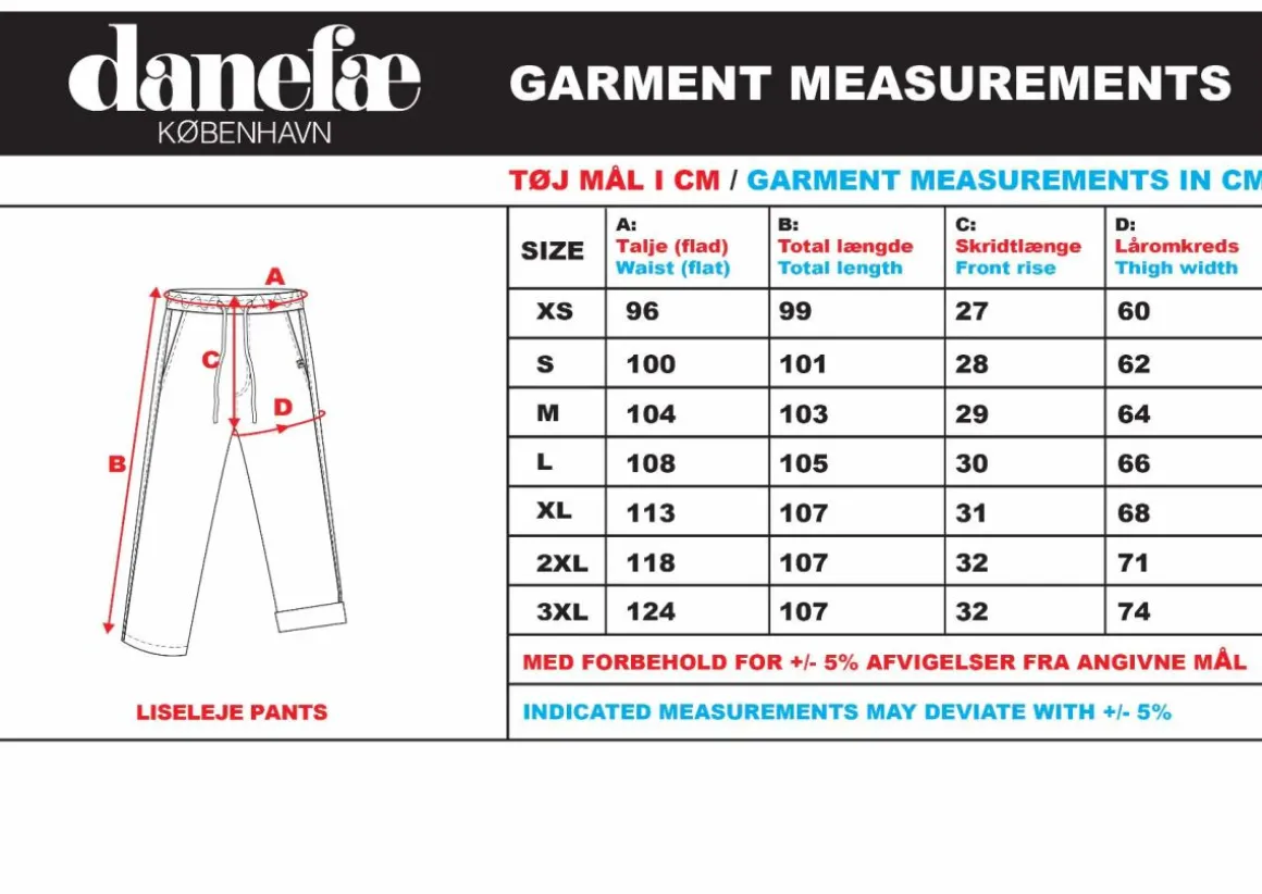 Daneliseleje Cord Pants Black