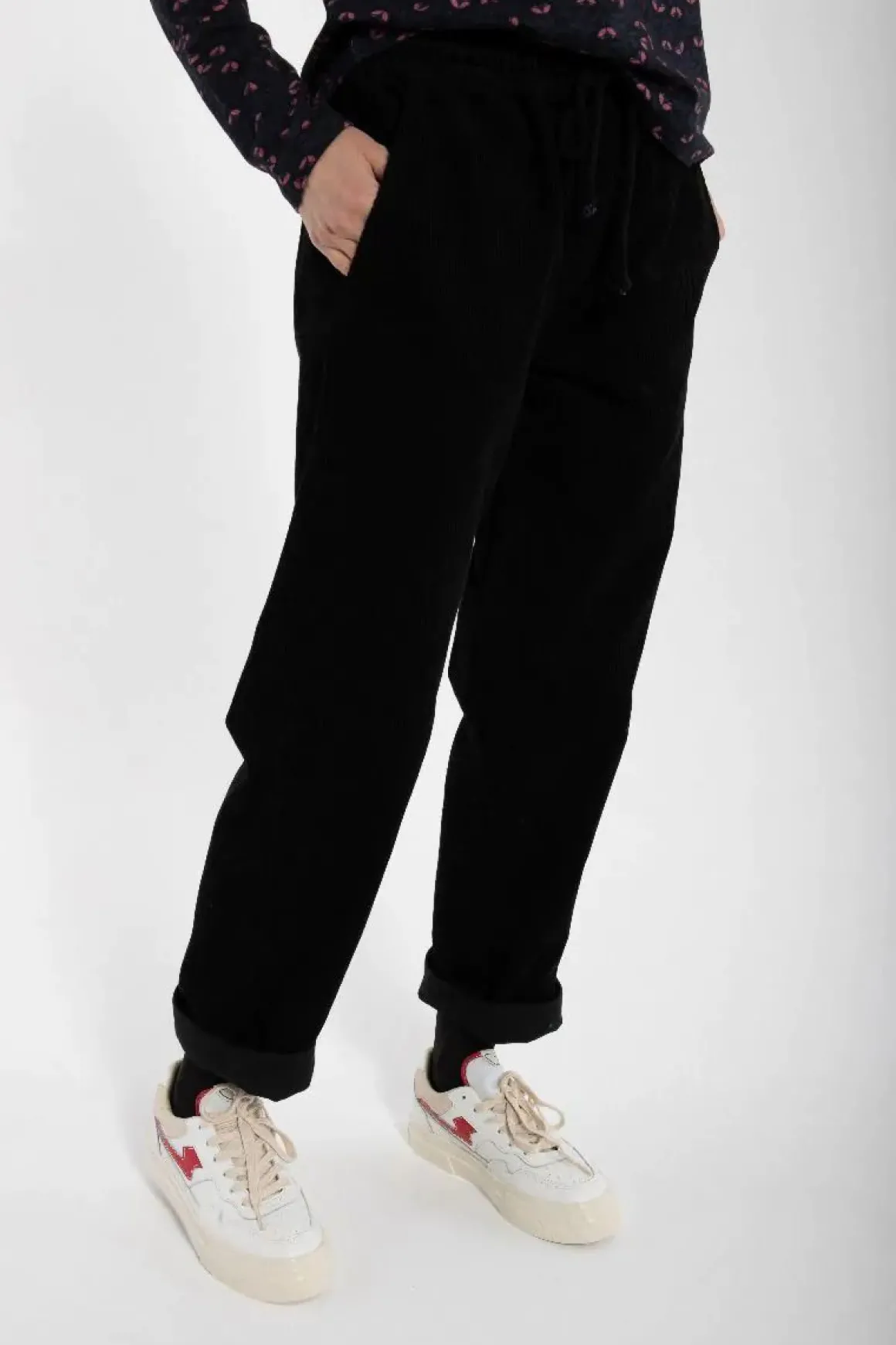 Daneliseleje Cord Pants Black