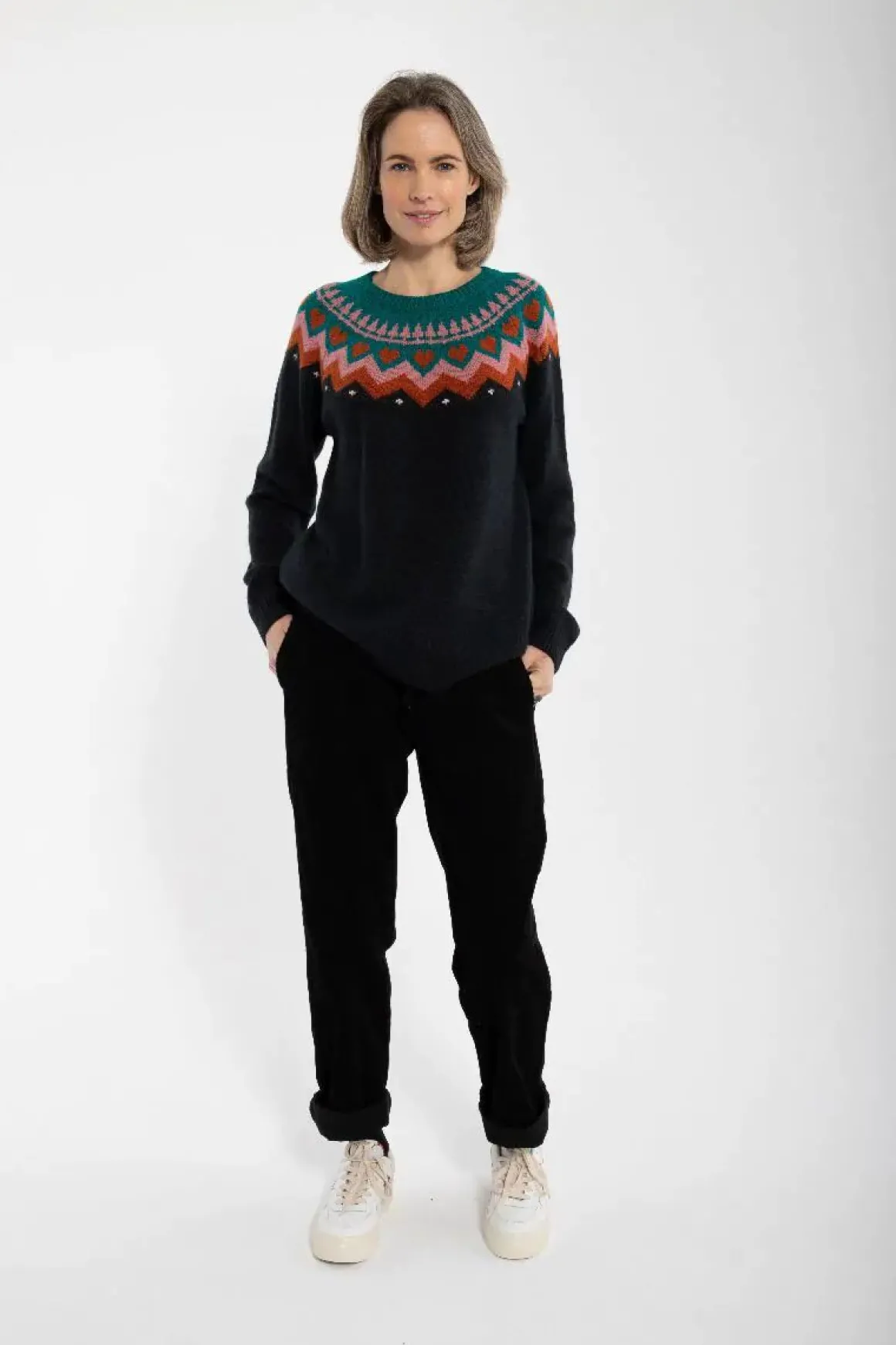 Daneliseleje Cord Pants Black