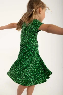Danelollipop Dress Ss Green Fleurie