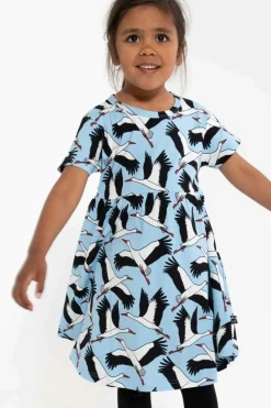 Danelollipop Dress Ss Light Blue Stork