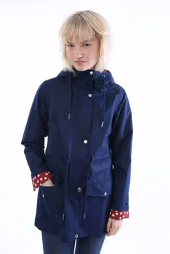Danelotta Rain Coat Navy