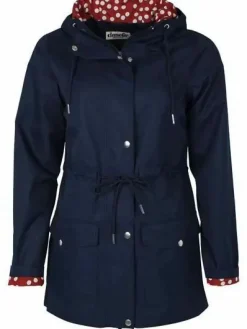 Danelotta Rain Coat Navy