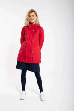 Danelotta Rain Coat Red