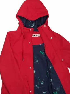 Danelotta Rain Coat Red