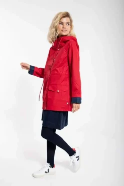 Danelotta Rain Coat Red