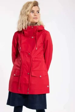 Danelotta Rain Coat Red