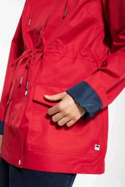 Danelotta Rain Coat Red